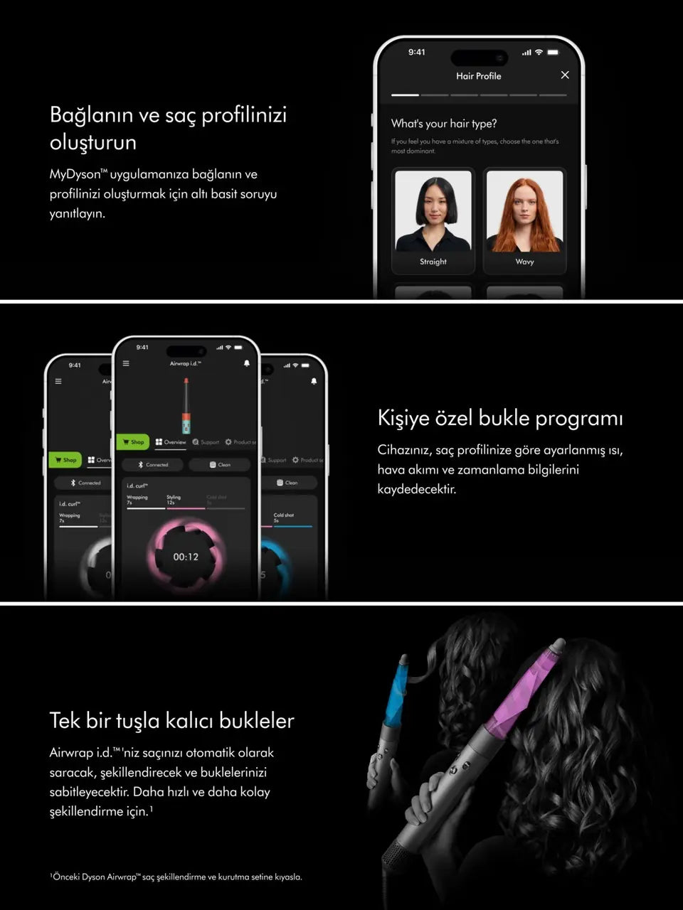 Dyson Airwrap I.d.™ Saç Şekillendirme ve Kurutma Seti - Detay Görünüm