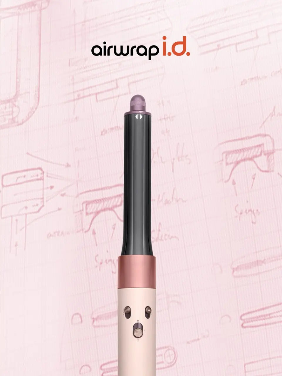 Dyson Airwrap I.d.™ Saç Şekillendirme ve Kurutma Seti - Kullanım Görseli
