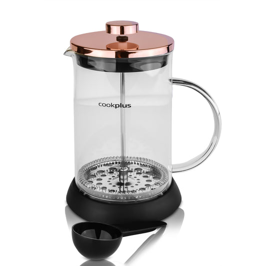 Cookplus Coffee Bean Borosilikat Cam French Press 800 Ml ... - Ürün Görseli