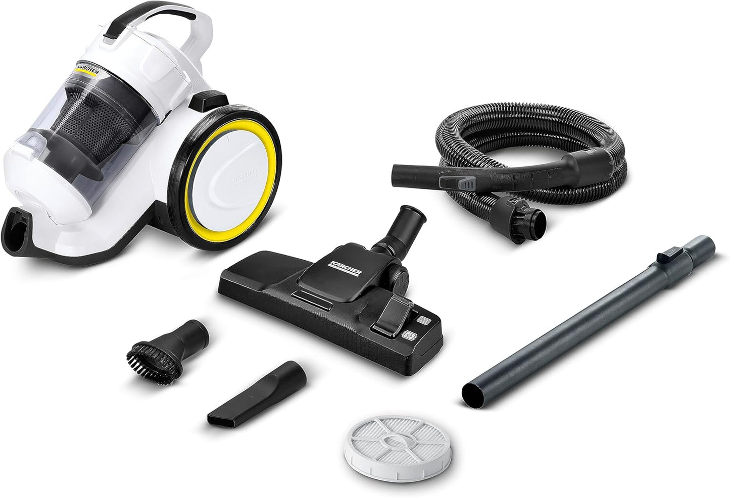 Karcher VC 3 Kablolu Toz Torbasız Elektrikli Süpürge - Ön Görünüm