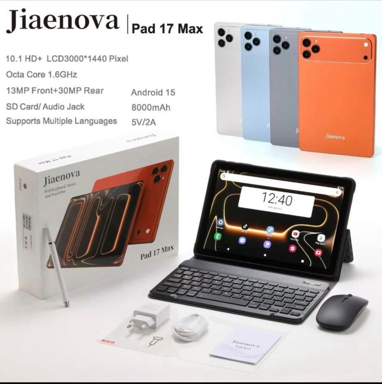JİAENOVA Pad 17 Max Tablet 1TB - Ürün Görseli