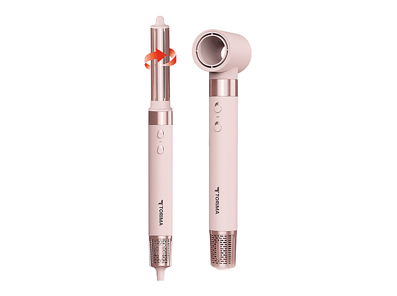 7-in-1 Saç Şekillendirici Set - Airwrap Muadili Kurutma &... - Ürün Görseli