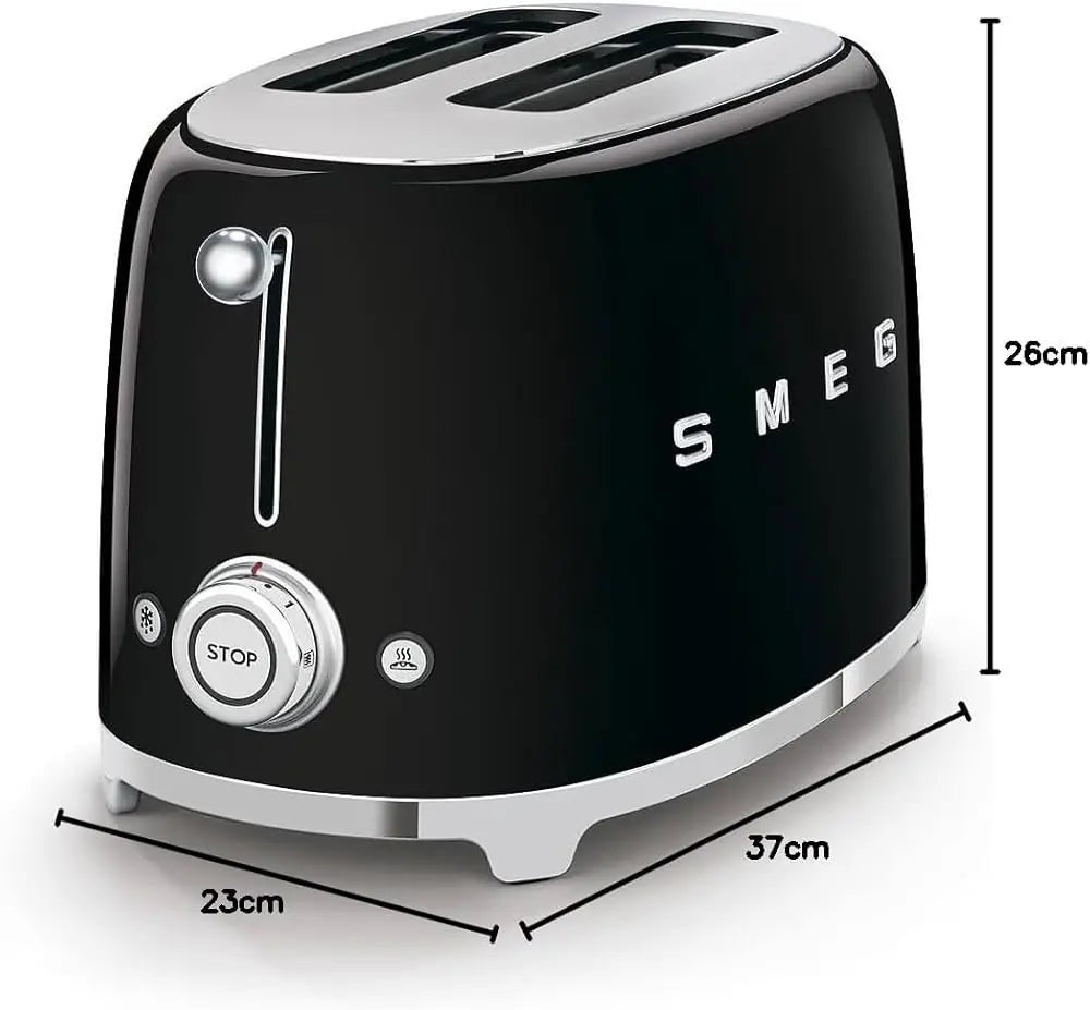 SMEG Retro 2x2 Slot Ekmek Kızartma Makinesi (İthalatçı Ga... - Renk Seçenekleri