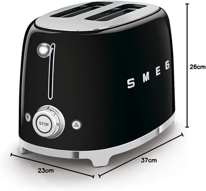 SMEG Retro 2x2 Slot Ekmek Kızartma Makinesi (İthalatçı Ga... - Renk Seçenekleri