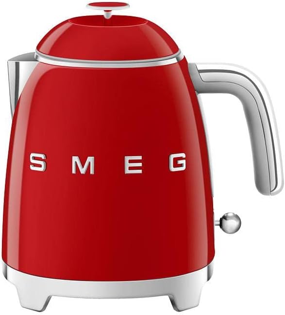 SMEG 50'S Style KLF05CREU Retro Mini Kettle  Su Isıtıcı - Arka Görünüm